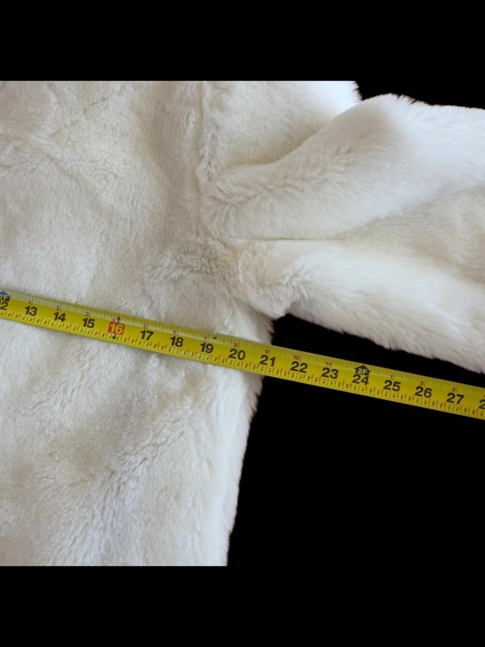 Vtg Donnybrook Faux Fur Coat Ivory Plush Luxurious Soft MADE IN USA 8 Stroller - Picture 13 of 16